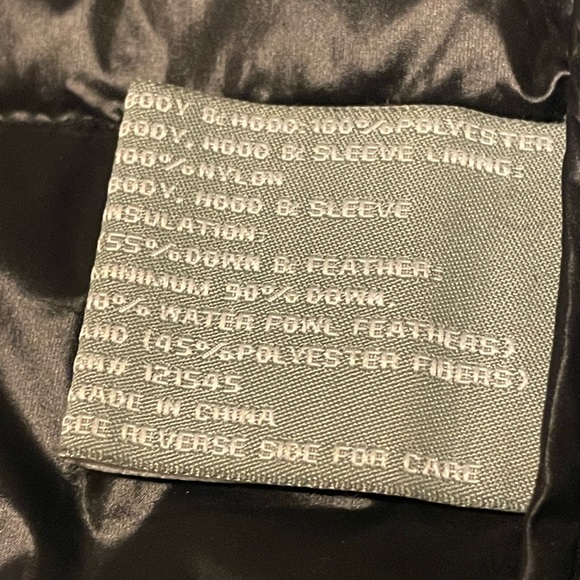 Michael Kors Men’s down hooded coat size L - Picture 3 of 8